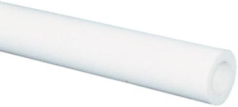 Soft metric бяла Непрозрачна висока температура силиконов каучук 35A за въздух и вода - Вътрешен диаметър 9 мм -