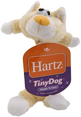 Плюшен веревочная играчка за кучета Hartz Tiny Dog Heads n' Опашките (цвят и дизайн на играчки, може да варира)