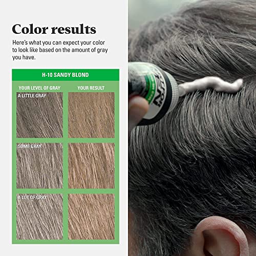 САМО за мъже Цвят на косата H-10 Пясък blond 1 бр (опаковка от 8 броя)