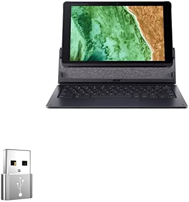 Адаптер BoxWave, който е съвместим с Acer Chromebook Tab 510 (D652N) - Устройство за превключване на порта USB-A-C