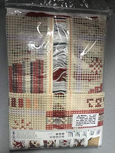 Комплект възглавници за бродерия на кръстат бод Vervaco Коледни Джуджета I 16 x 16