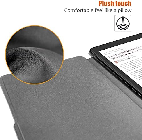 Калъф за 6-инчов чисто нов Kindle (11-то поколение 2022 година на издаване), smart-калъф от изкуствена кожа с функция