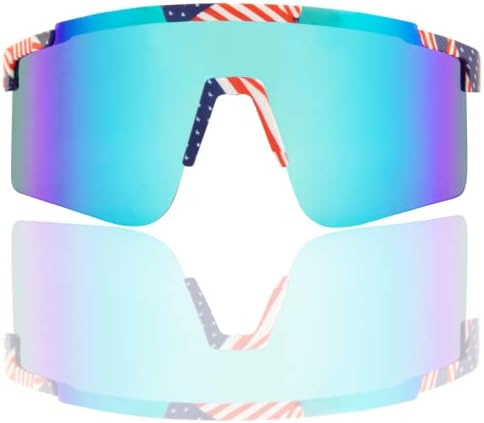 Поляризирани Спортни Слънчеви очила Novoto за мъже и жени, Слънчеви очила с защита UV400 за младите хора, Бейзбол,