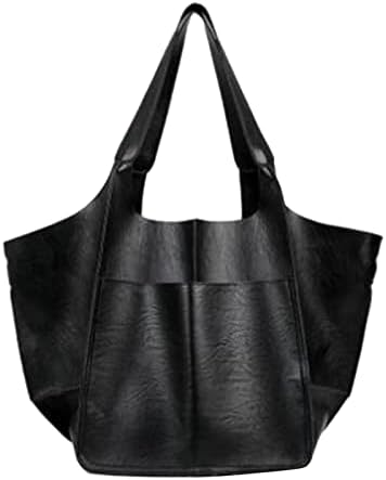 Дамски чанти-скитник FVOWOH, Нови Обикновена Прости чанти в Европейския и американския стил, Големи чанти От Мека