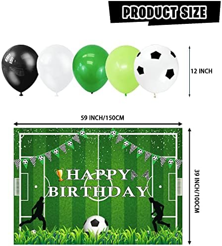 Украса за футболен рожден ден, 178 бр., тематични футболна топка, аксесоари за парти за момичета, детски банери,