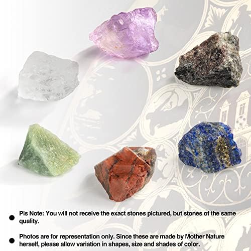 YTENTE Избираемата Кристали Подаръчен Комплект, зодия Комплекти Скъпоценни Камъни Рок Колекция Crystal Лечебните