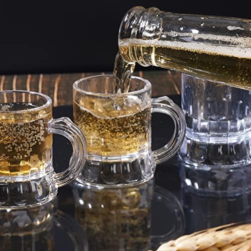Мини-Бирени чаши YAXINRUI, Чашки за 1 тройунция, Бирени Чаши, Пластмасови Бирени Чаши, Чаши за дегустация на бира