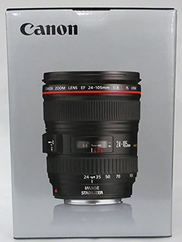 Обектив Canon 344B006 EF 24-105 мм f/ 4.0 L is USM (certified възстановени)