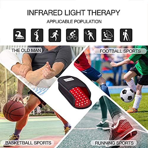 Терапия с червена светлина TUOYR за облекчаване на болки в краката Уреди за терапия Близкия инфрачервен светлина