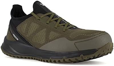 Мъжки обувки Reebok All Terrain Work Safety С пръсти, За бягане на пътека, Индустриална и Строителна обувки, Sage