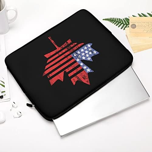 САЩ, Канада Кленов Флаг Чанта За лаптоп чанта за Носене-Ръкав Водоустойчив Защитен Калъф За Преносим Компютър Калъф