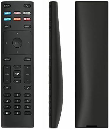 AULCMEET XRT136 Подмяна на дистанционното управление, съвместим с VIZIO Smart HD TV 2017 2018 E43-F1 E50-F2 E55-F1