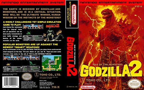 Годзила II - Nintendo NES