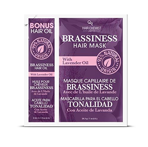 Маска за коса Hair Химик Brassiness с масло от лавандула в опаковка 1 унция