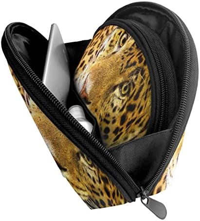 Allgobee 2 бр. козметични чанти Леопард-Африка-Пътна Косметичка С Диви Животни, като Миди, Дамска Чанта За Тоалетни