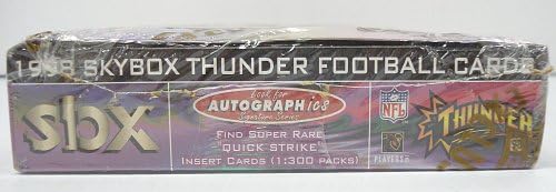1998 Skybox Thunder Football Hobby Box - В него участват начинаещи 1998 г. (Пейтън Манинг, Ранди Мос, Фред Тейлър
