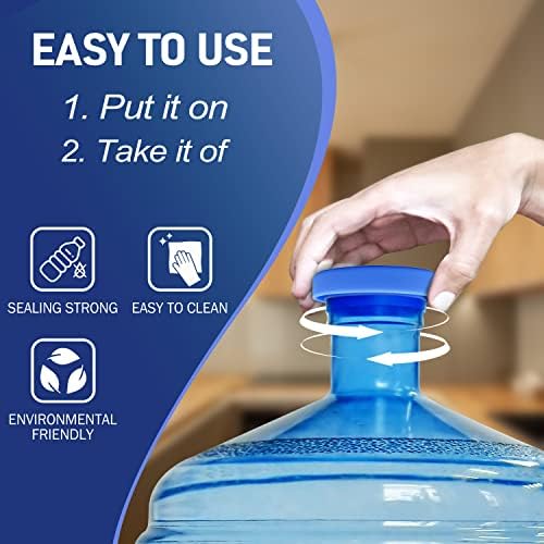 Капак за Стомна за вода Zubay на 3 и 5 Литра Силикон за Многократна употреба Непроливающиеся Капачки за Стомна за