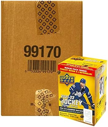2021-22 Хокей Силен Вятър Горната Част На Палубата Подобрената Серия 20-Box Case