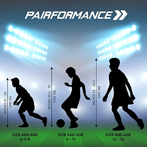Футболни тениски за момчета PAIRFORMANCE, Форма за тренировки на спортни отбори, младежка риза и къси панталони