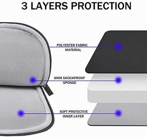 Чанта за лаптоп Чанта за лаптоп Чанта за лаптоп 15,6 инча, TEDNETGO Здрав Калъф за HP Lenovo Bag Case Чанта за компютър