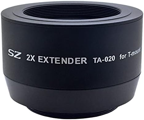 Огледален MF-обектив Tokina SZX 400mm f/8 и комплект разширители 2X за Canon EF-M, Черен