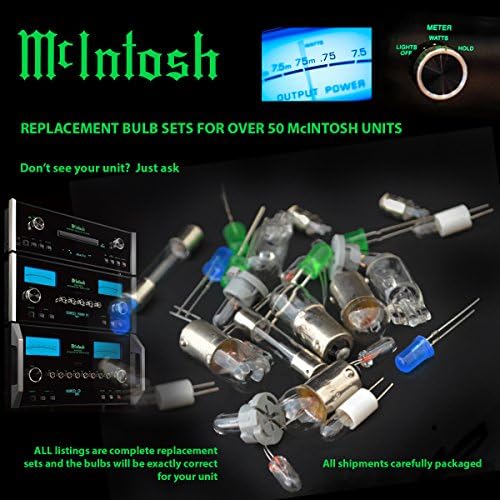 Набор от сменяеми лампи McIntosh MC300 12 058-120 (пълен комплект)