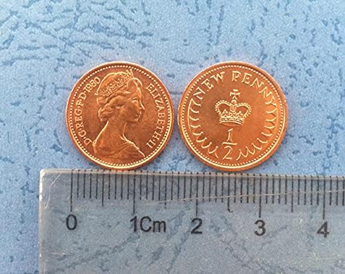 Европейската Британската Подарък Колекция от монети, деноминирани 1-2 Пени 0,5 Пени Чуждестранни Монети