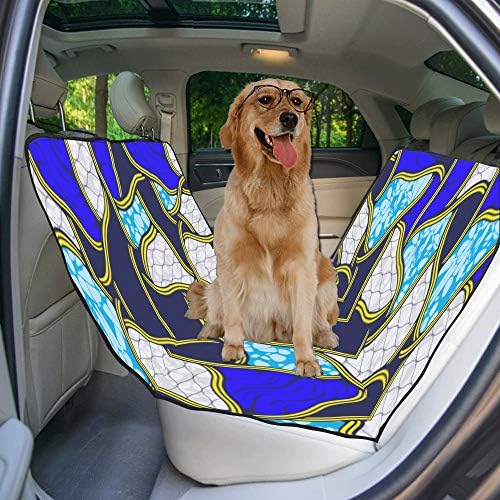 ENEVOTX Калъф За седалка кучета По Поръчка с Модерен Дизайн Стил Креативна Готина Печат Калъфи за автомобилни седалки