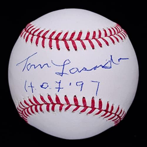 Това Lasorda КОПИТО, 97 Години, Подписано на Бейзболен PSA COA с Автограф #AB22847 - Бейзболни топки С Автографи