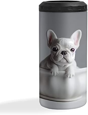 Охладител за фини Консерви с кучешка тематика - Охладител За Кутии за френски Булдог - Охладител За Тънки Кутии