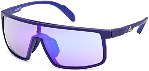 Слънчеви очила Adidas Sport SP 0057 92Z Синьо / Други/Градиентный Или Огледало-Лилаво