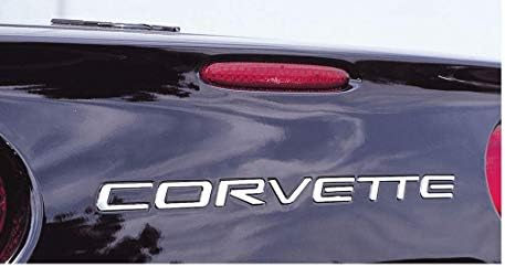 Типът / размерът на задните вложки от неръждаема стомана C5 Corvette - Букви